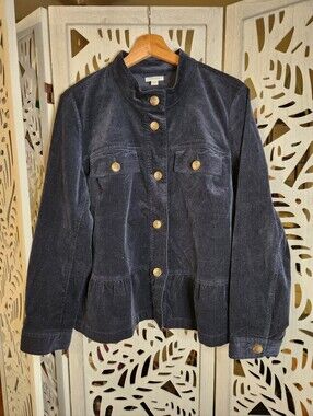 J. Jill Dark Navy Classic Blazer